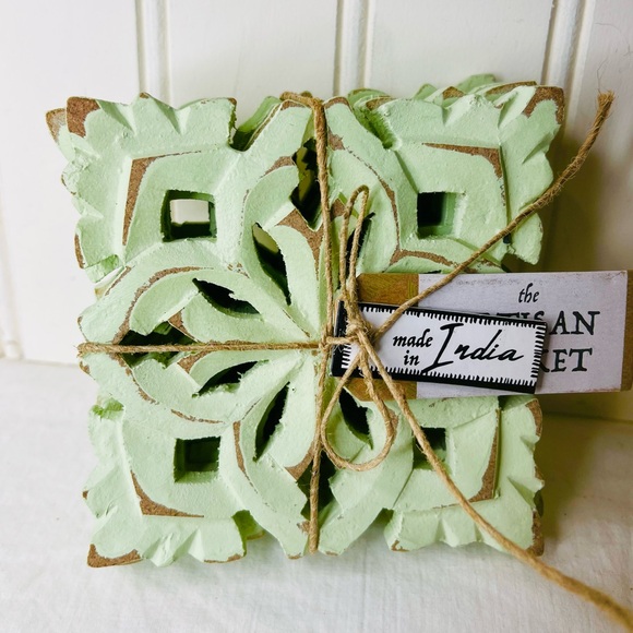 Other - NEW WOODEN COASTERS